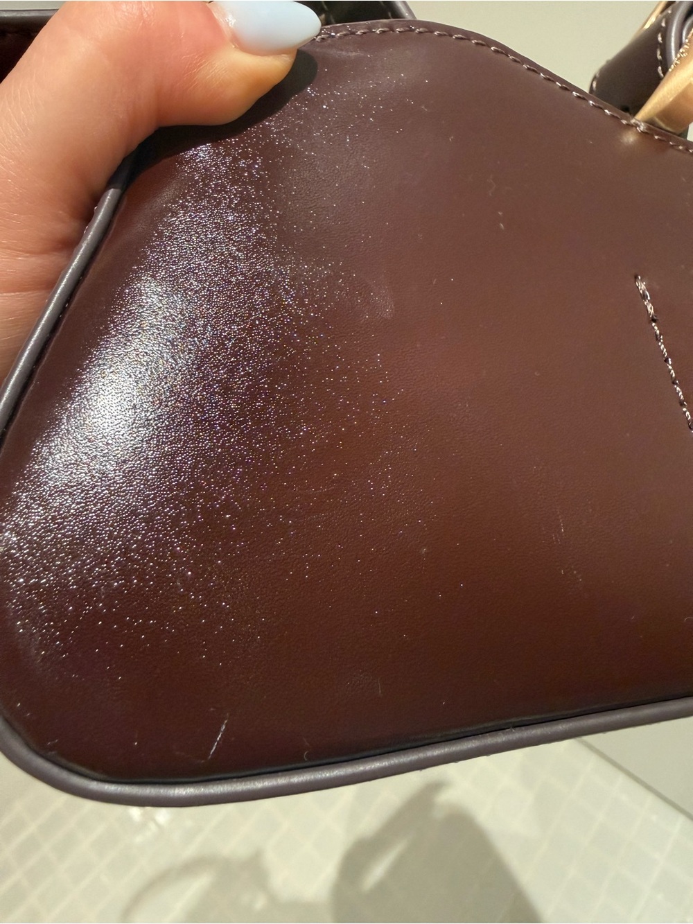 Cult Gaia Malvi Shoulder Bag Espresso - Picture 11 of 14